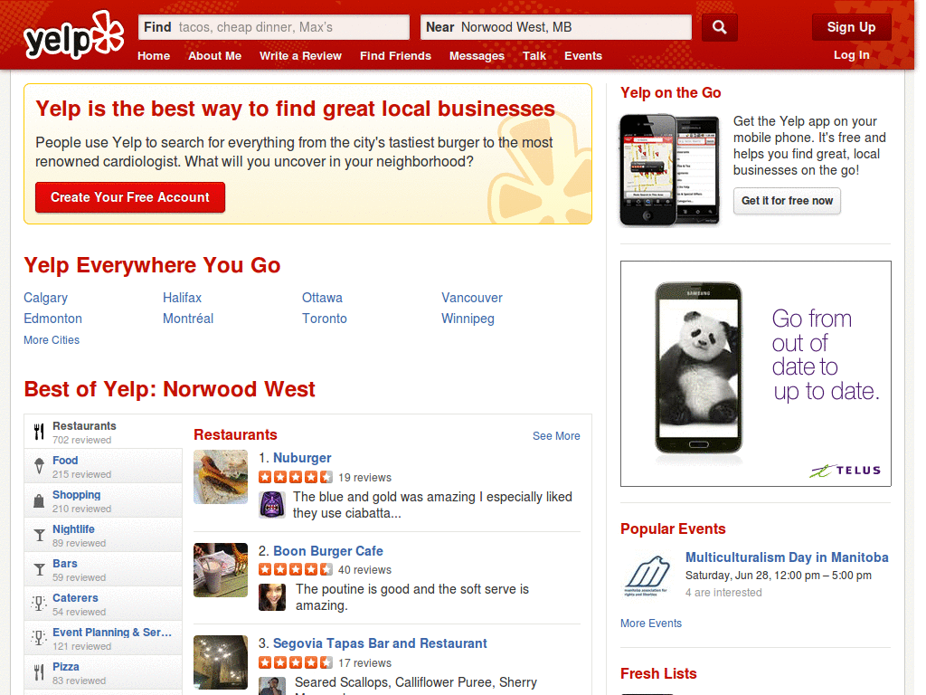 Remove Ads from Yelp