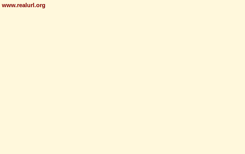 Realurl.org - Make Simple
