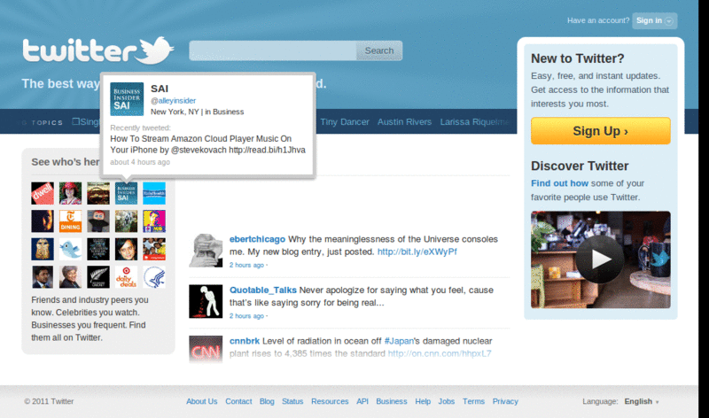 Remove - Welcome to the #New Twitter!