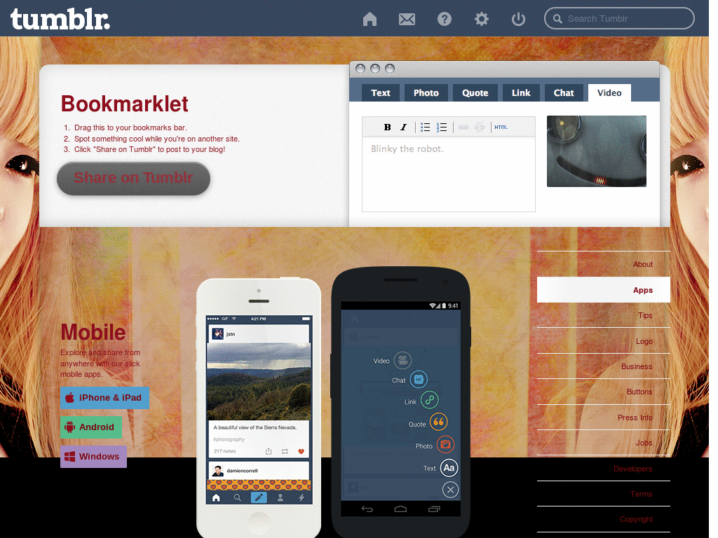 Tumblr - Hyosung dashboard background + icon set.