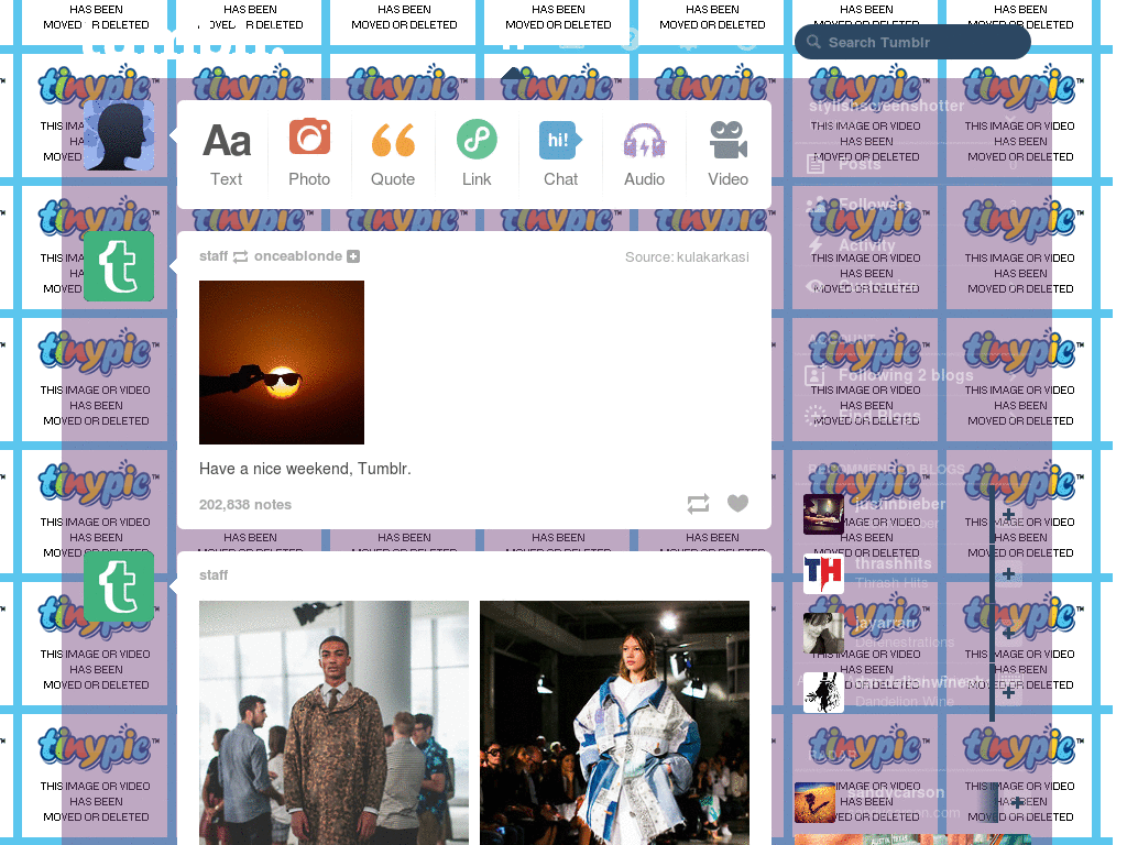 Purple Tumblr Theme