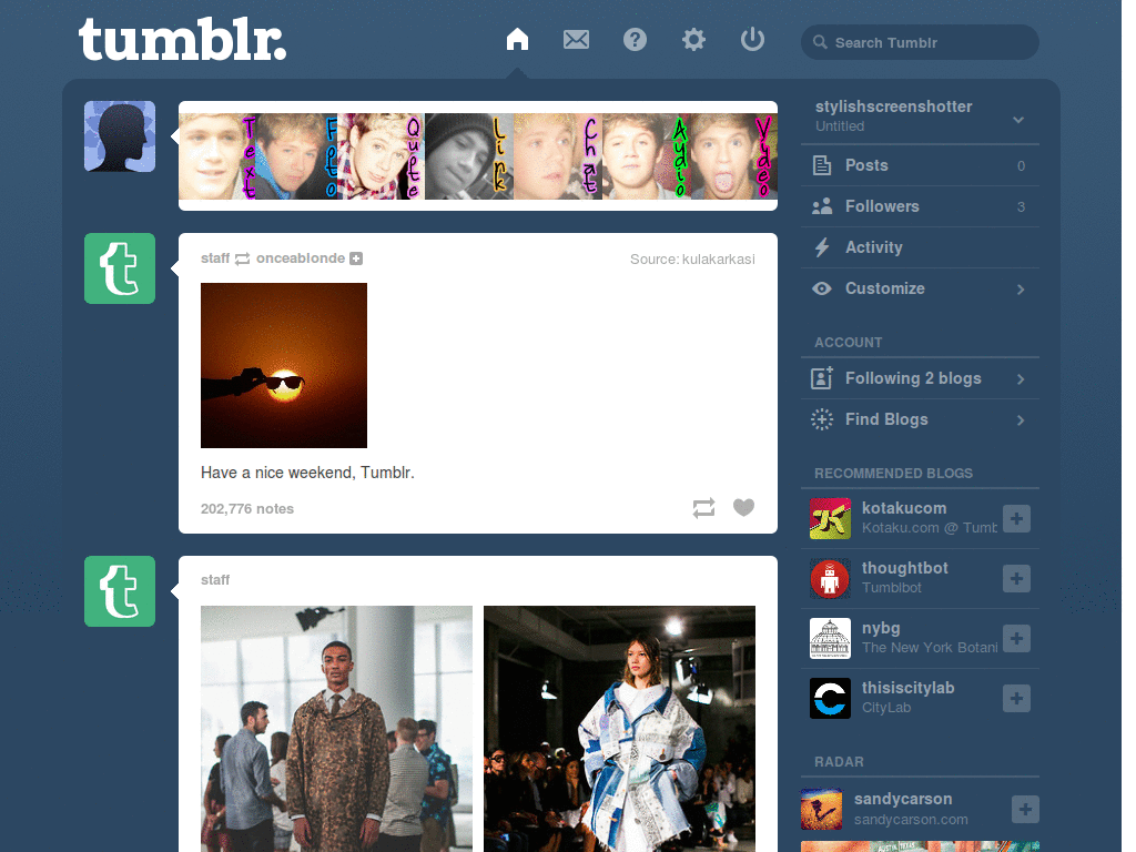 Niall Horan (One Direction) Navigation for TUMBLR.