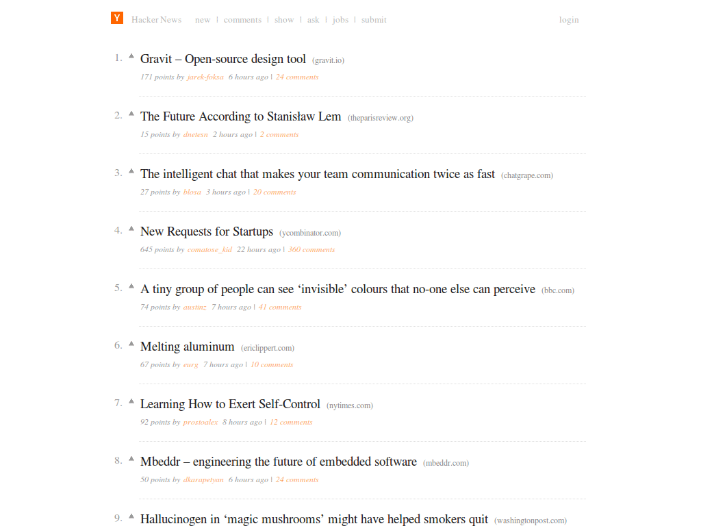 Georgify for Hacker News