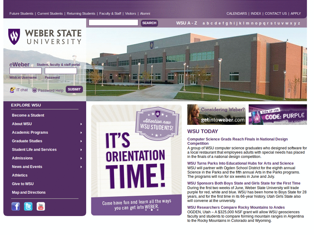 Weber State University - Firefox 4 scrollbar fix