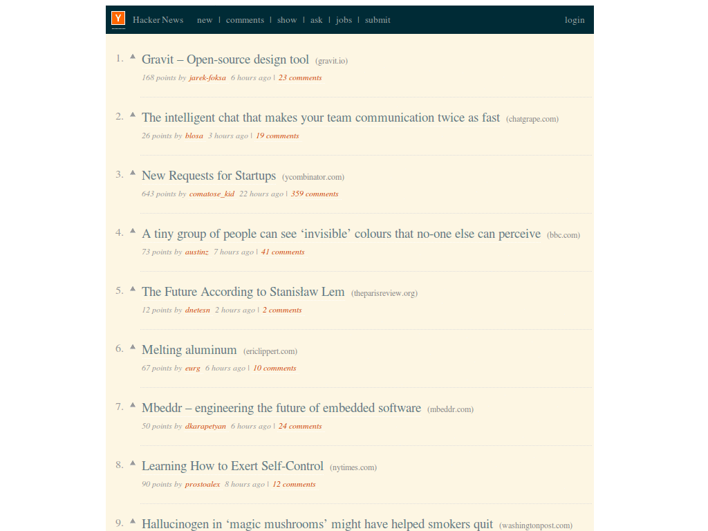 Georgify for Hacker News (Solarized)