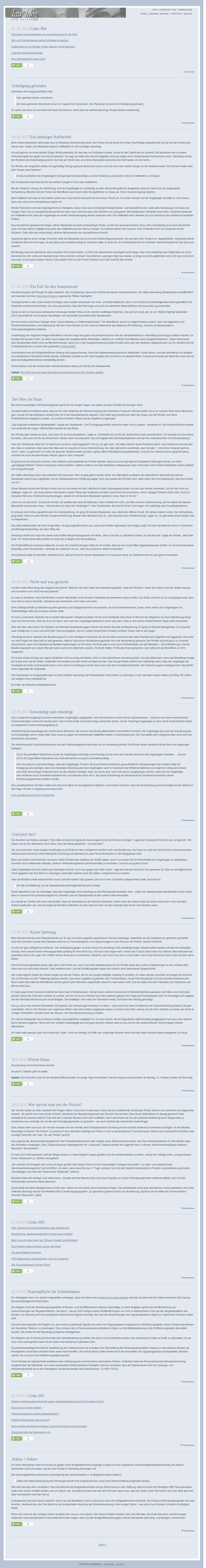 Udo Vetters lawblog Dark Theme