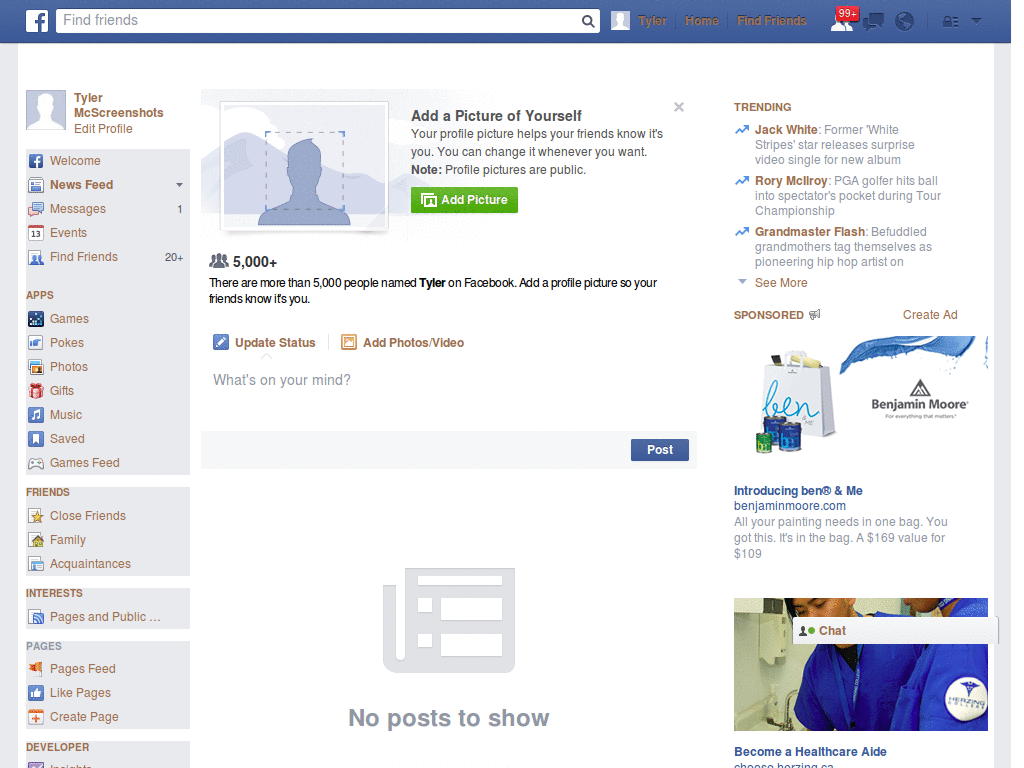 Facebook theme 1