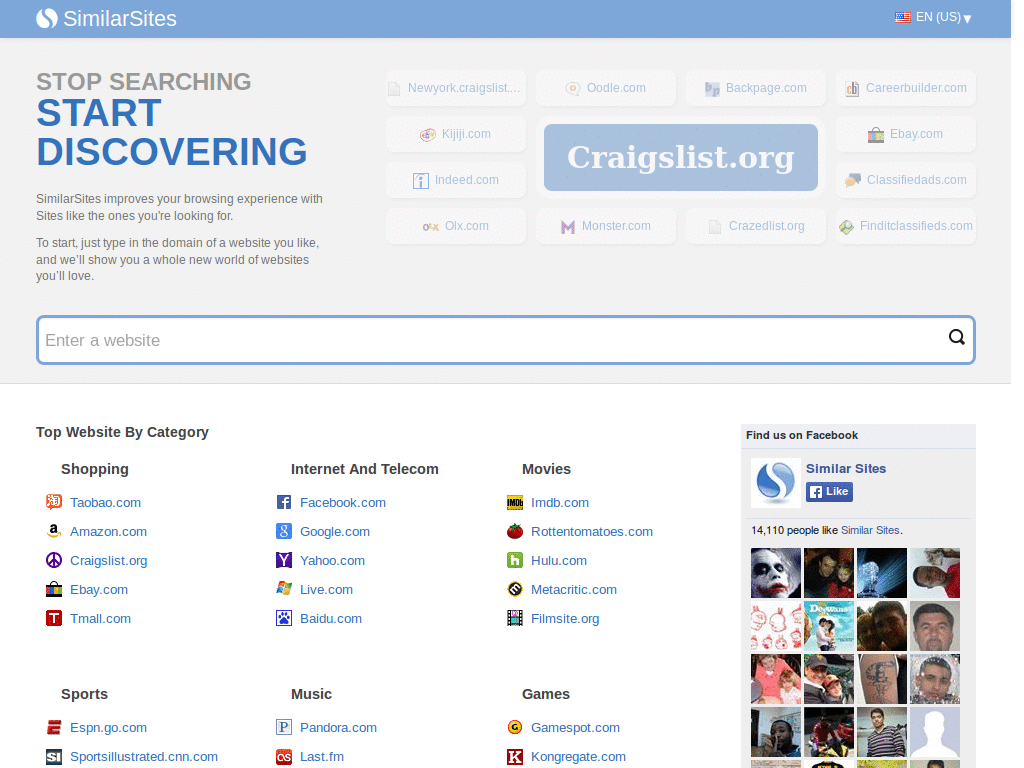 SimilarSites.com clean up