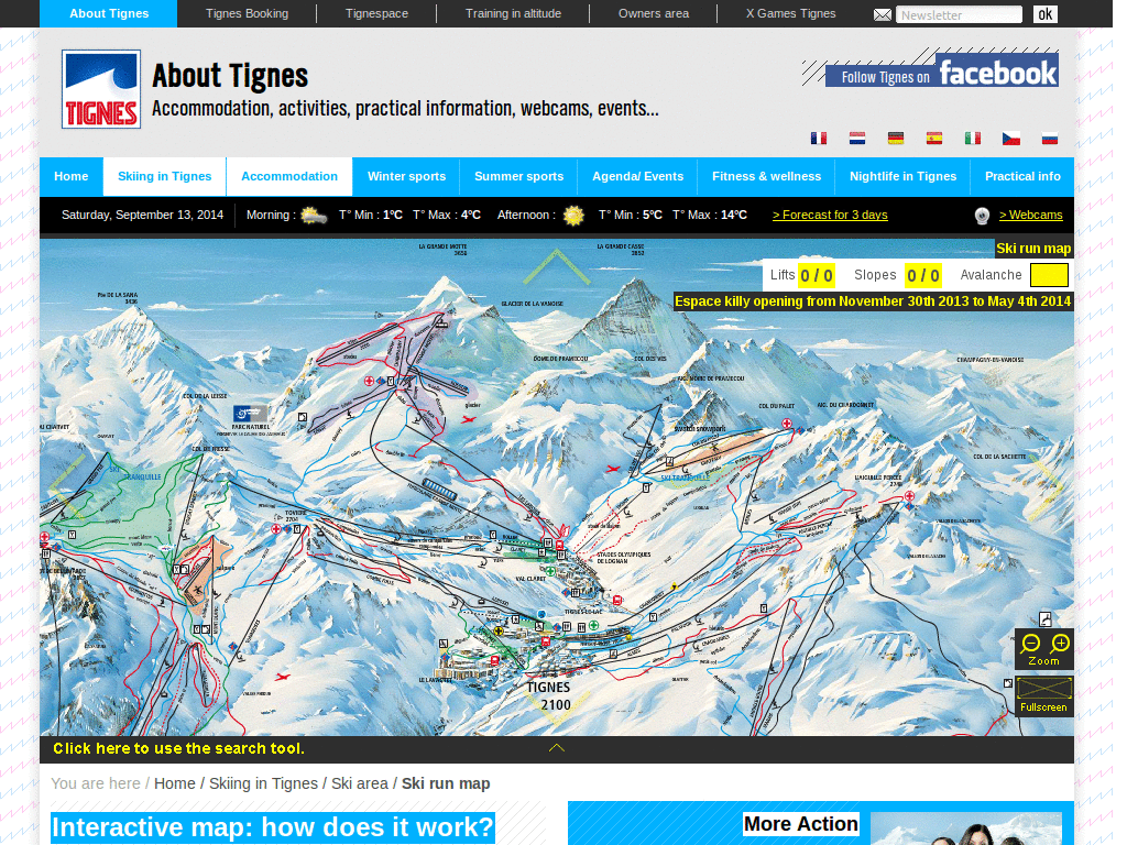 Tignes.net - 100% wide