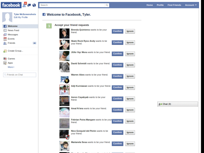 Facebook - Fade/Hover Animations and Highlights