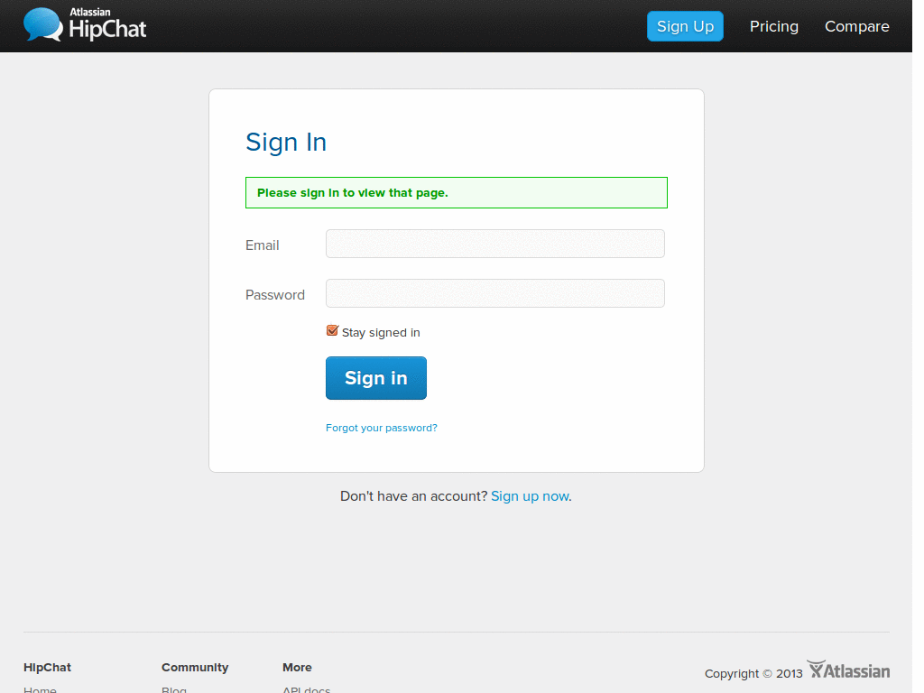 Tighter HipChat header