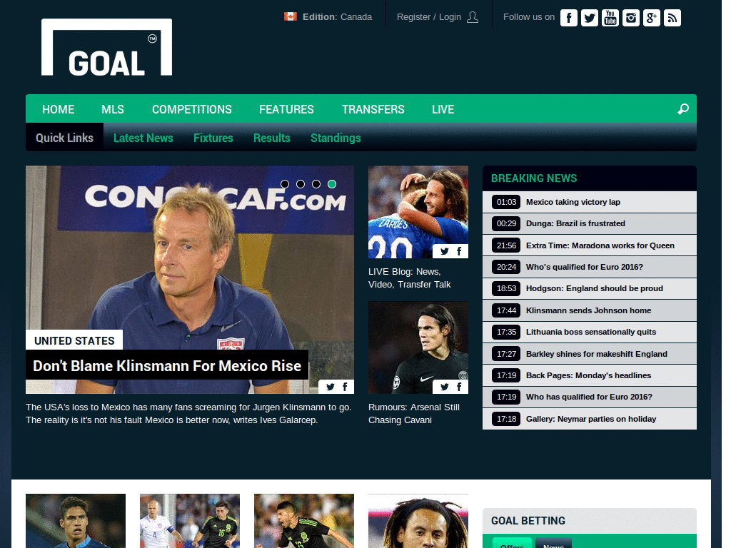 Almost Full Width, Cronos Pro - Goal.com