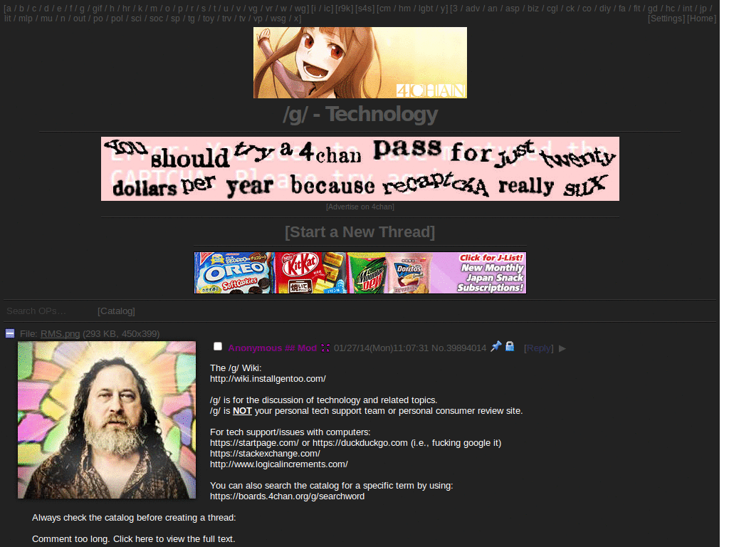 4chan - RiceChan Alpha Mod