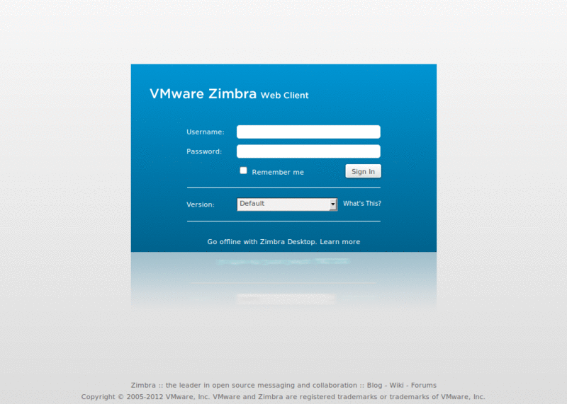 Zimbra font = Segoe UI