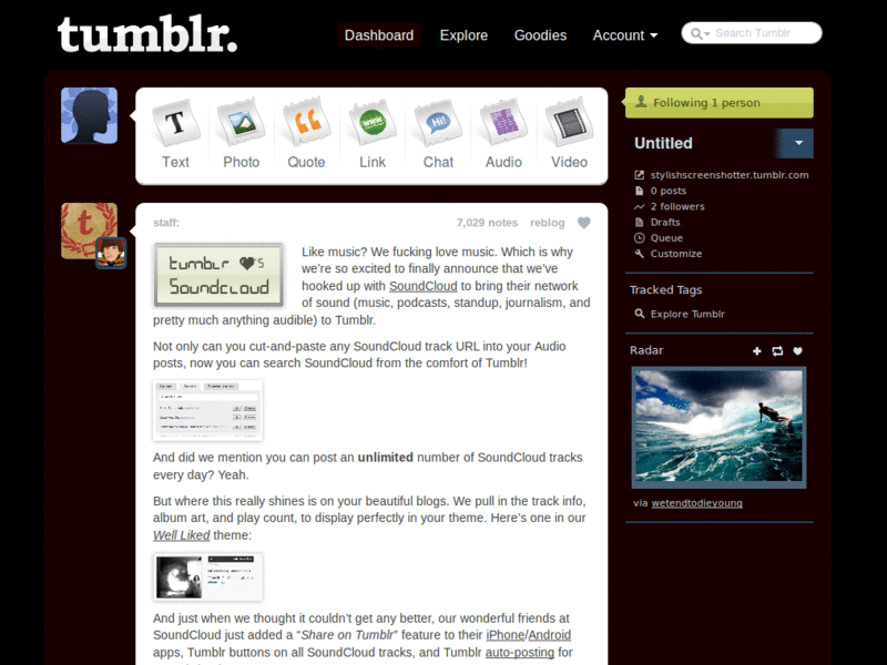 Beautiful Wood for Tumblr.
