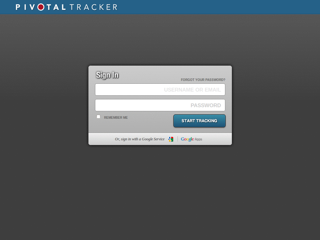 Right-To-Left Pivotal Tracker