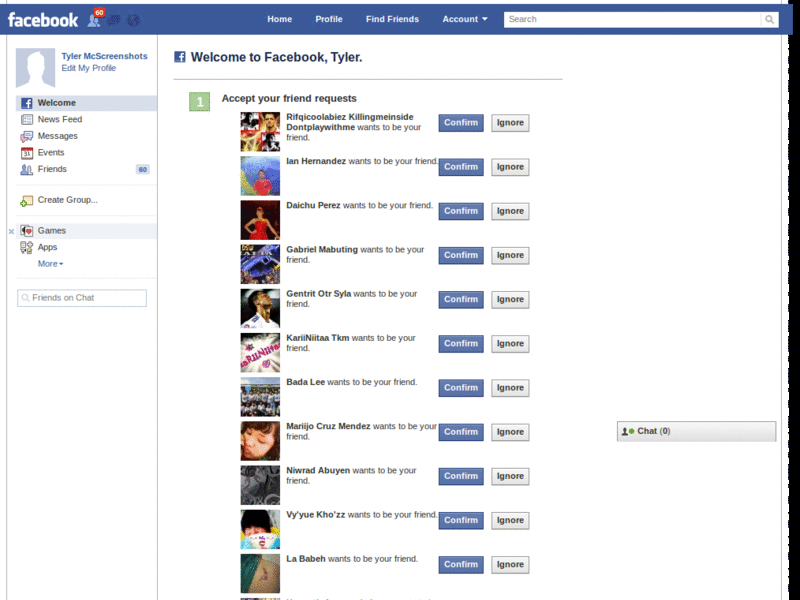 Facebook - no big change