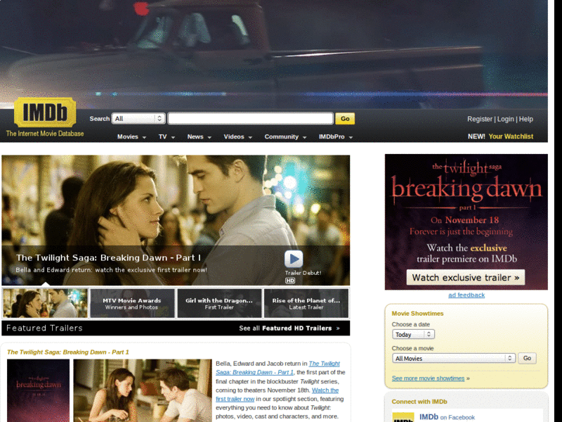 IMDB Smaller Font + Page Fixes