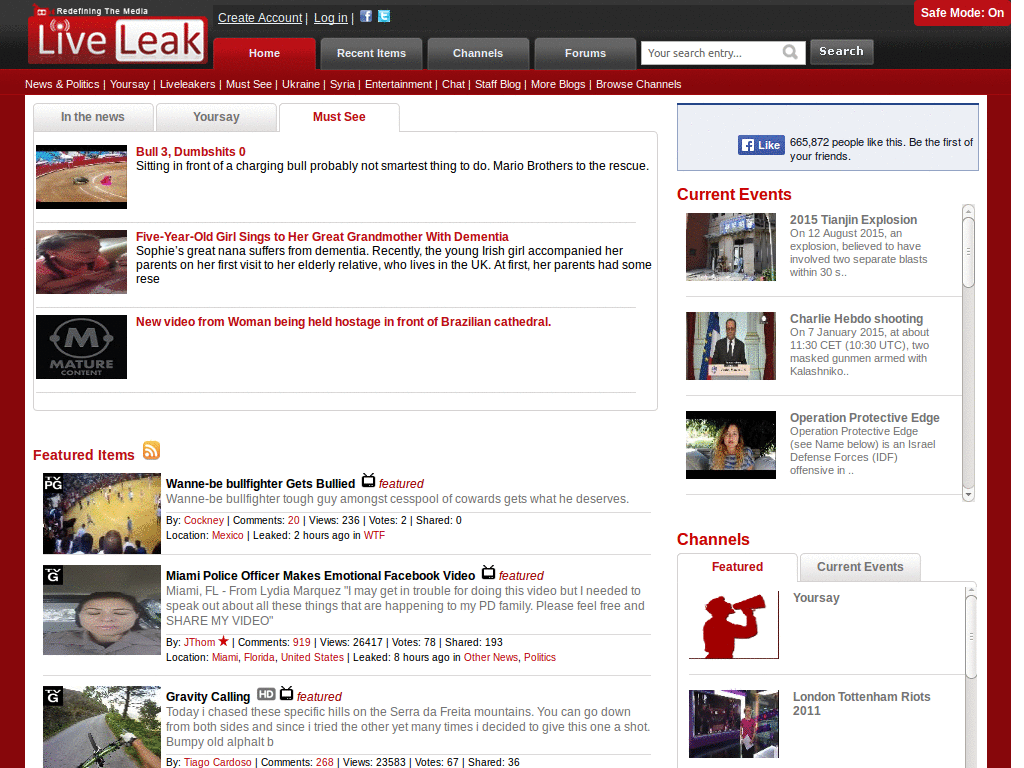 LiveLeak.com Cleanup