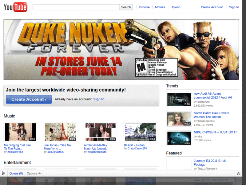Youtube 720p Player