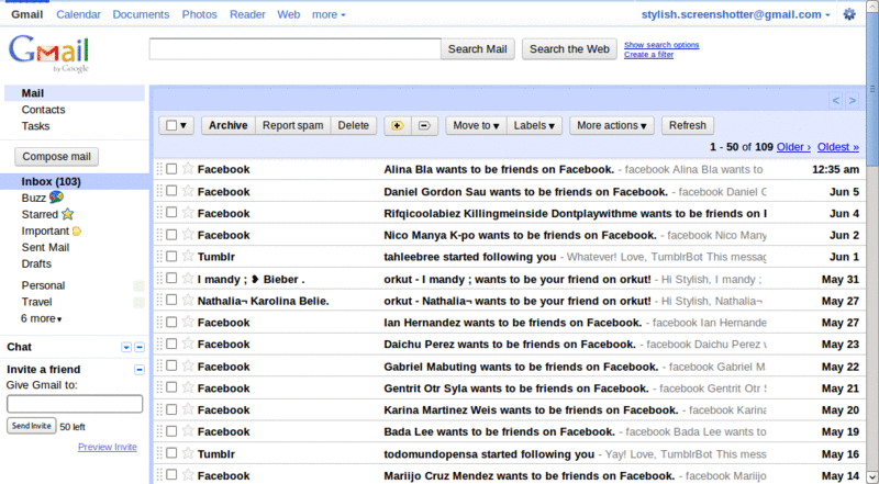 Gmail: Fix Message Sneak Peek & Multiple Inboxes