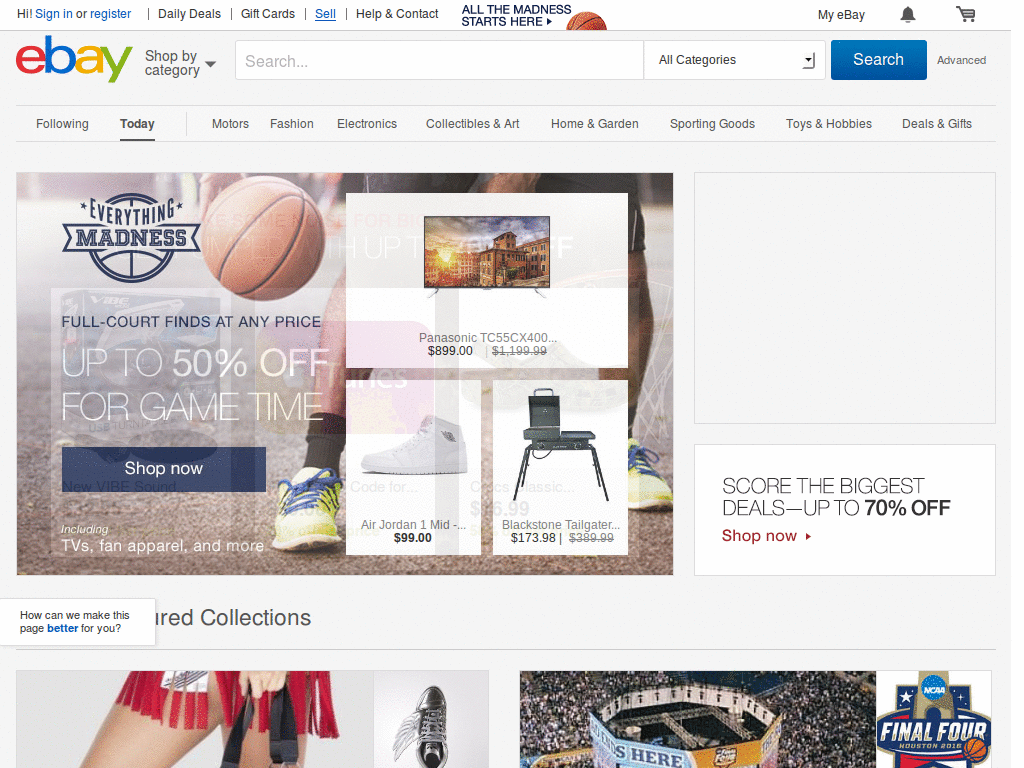 eBay - Cleaned - no ads