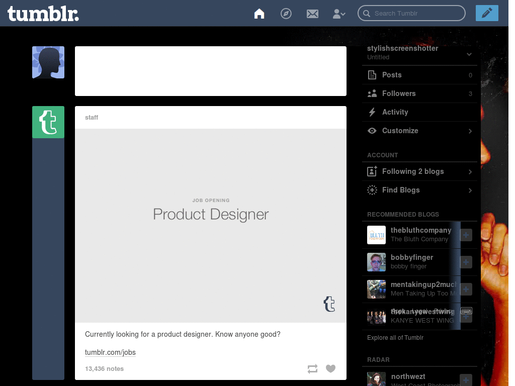 Stana Katic - Tumblr dashboard