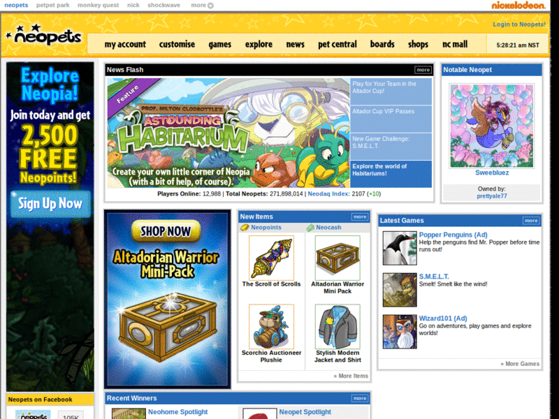 Neopets - Remove Ads
