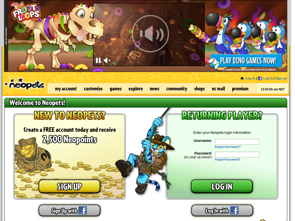 Neopets - Disable Sidebar [Shops/Galleries]