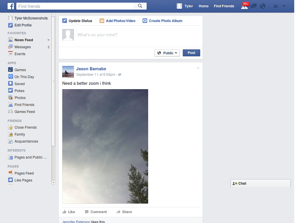 Facebook Fixed Left Bar 1.2