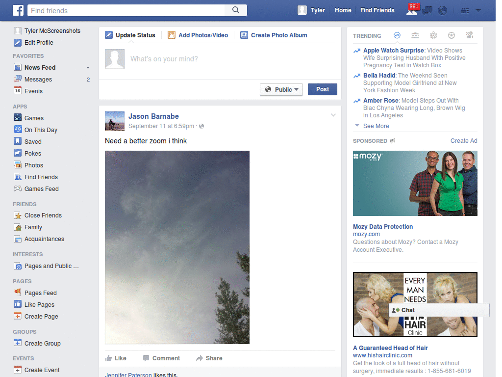 pink facebook logo