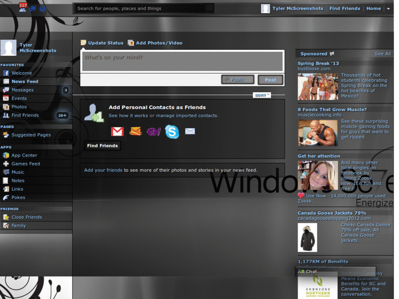 abstract windows 7