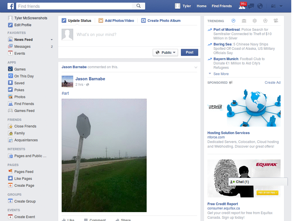 Facebook: Demoted Hidden