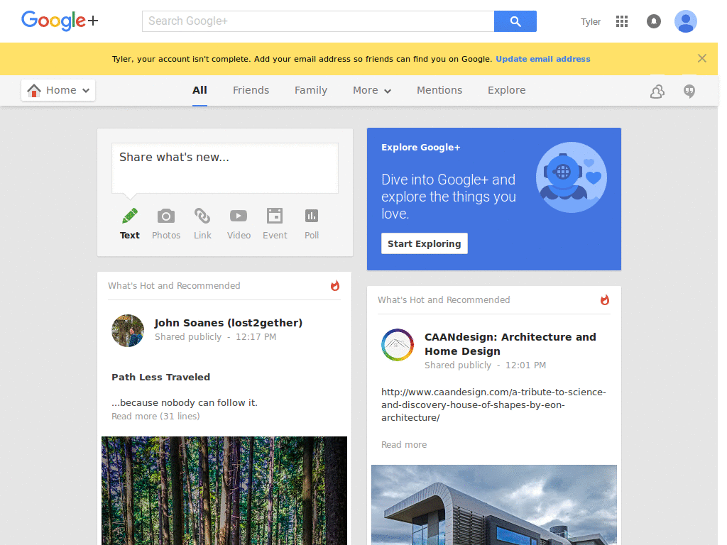 Perfect Google Plus+ Edited version