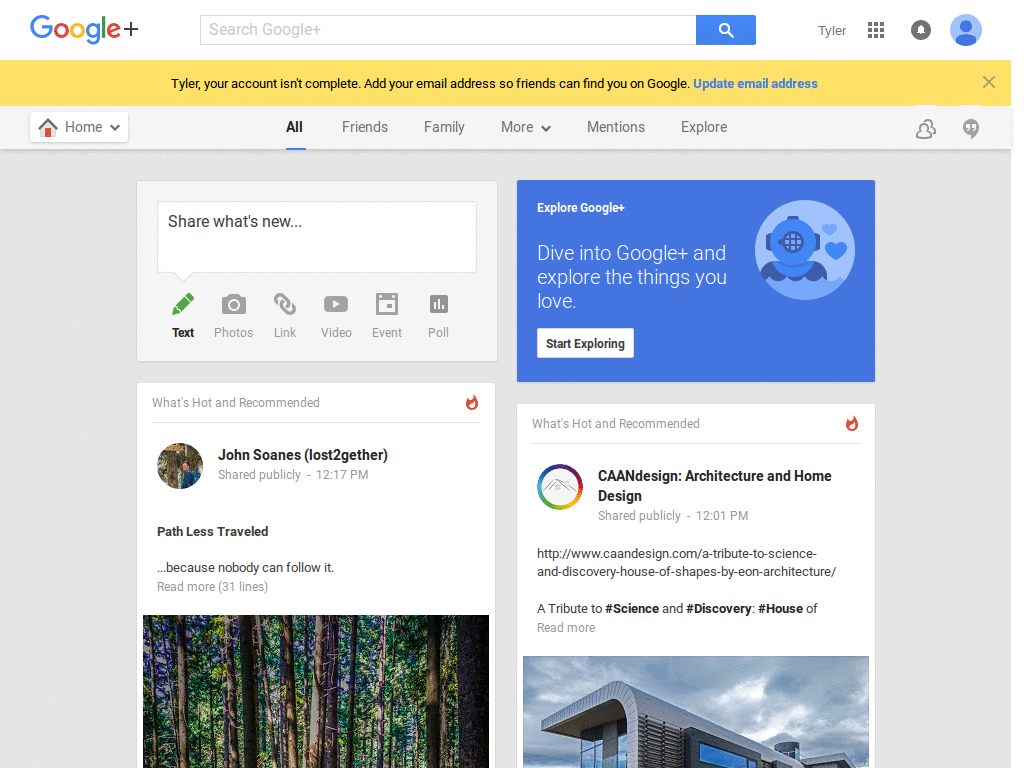 Tahoma font for Google Plus Persian texts