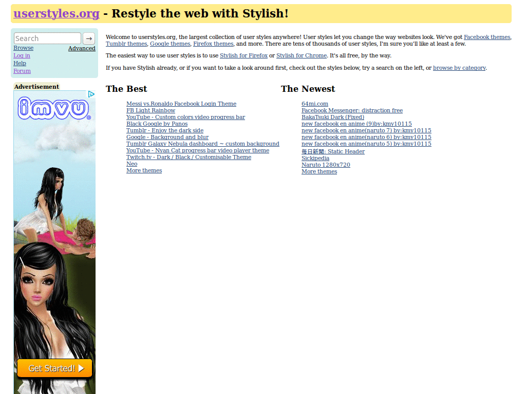 Userstyles.org Smoother View