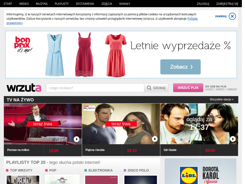 Wrzuta.pl lite