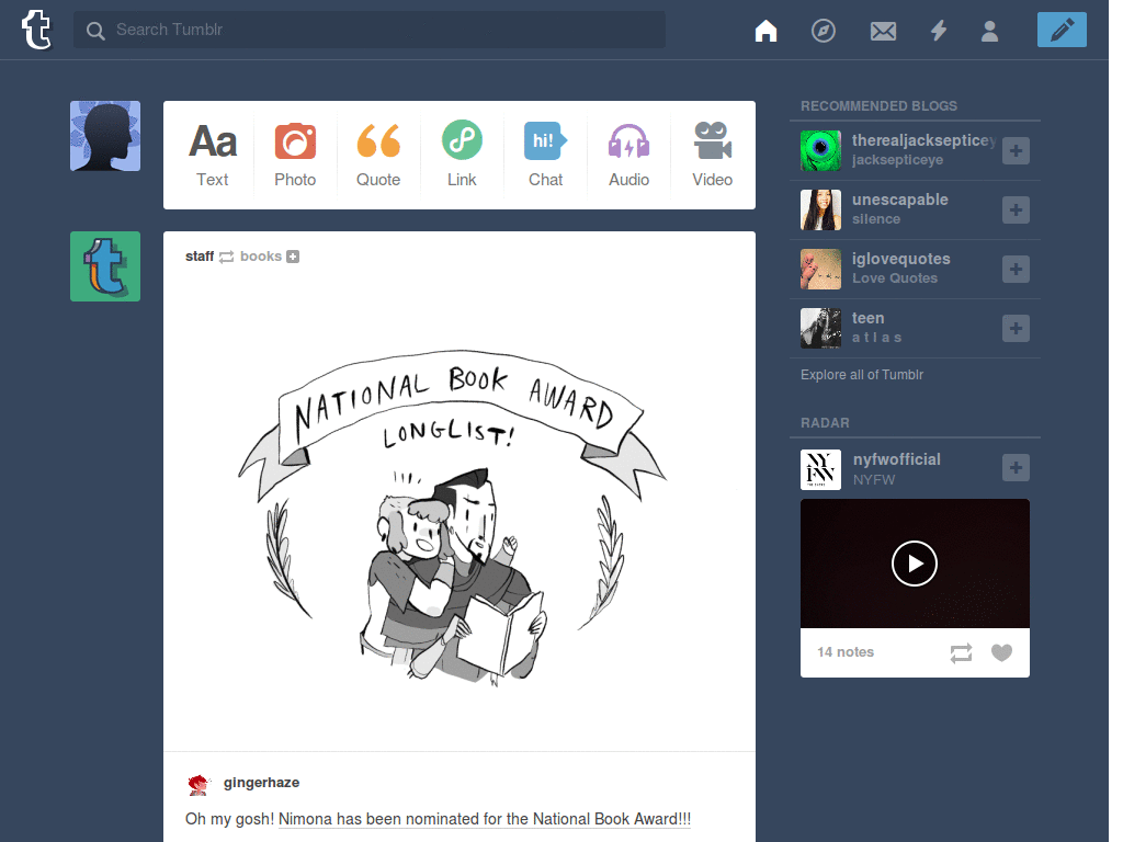 Doodlr Ver1 - Tumblr Custom Logo