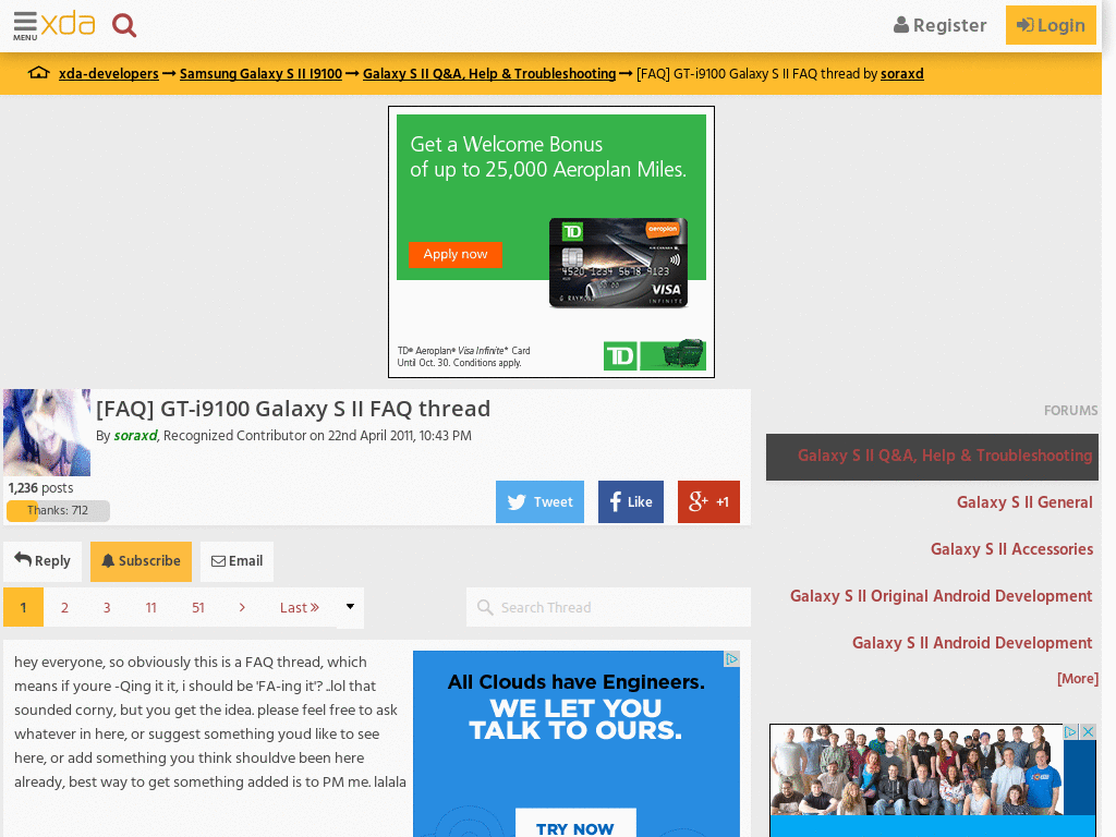 XDA Forums Clutter remover