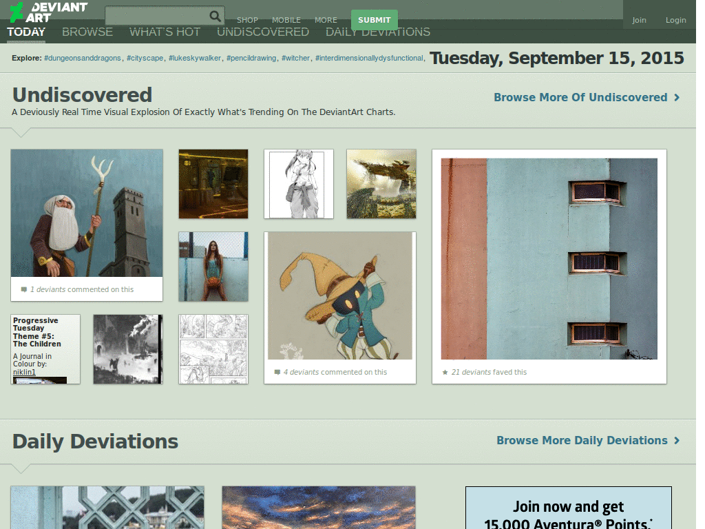 DeviantArt - Compress Menubar - improved