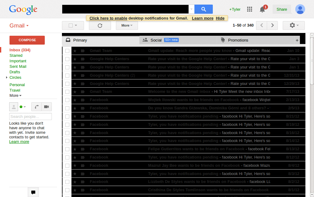 Gmail Terminal Touch-ups