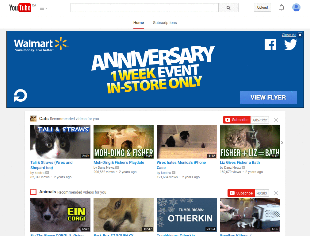 Youtube Cool Blue