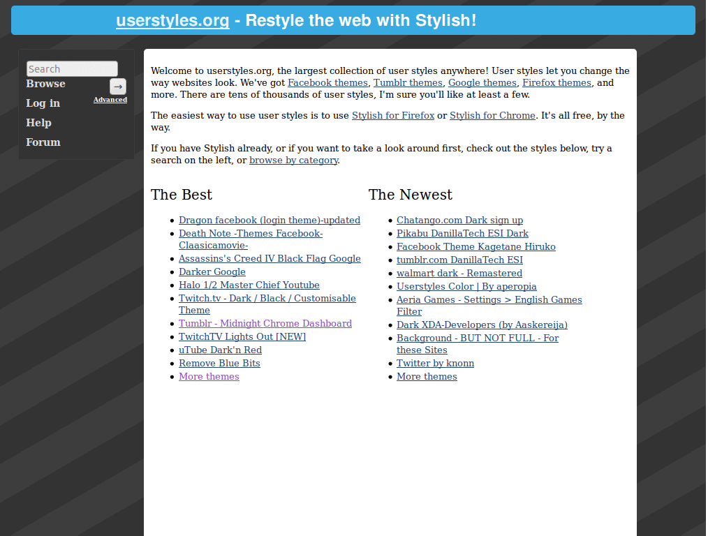 Userstyles.org - another update of Super Style