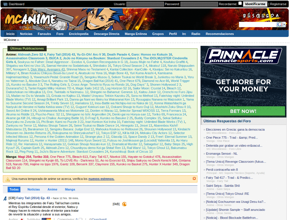 MCAnime - No Spoilers en Descargas de Anime.