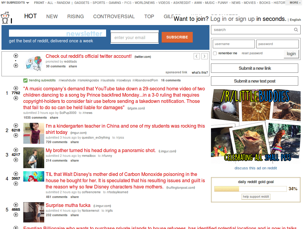 Reddit - Metro