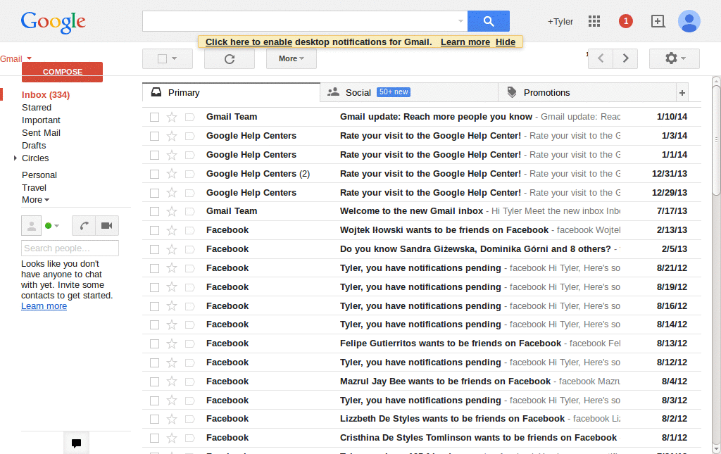 New Gmail - Resizable