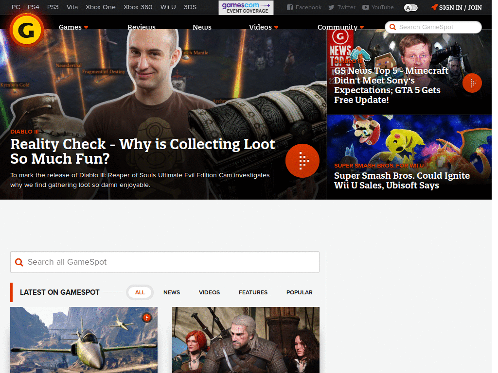 Gamespot Cleaner