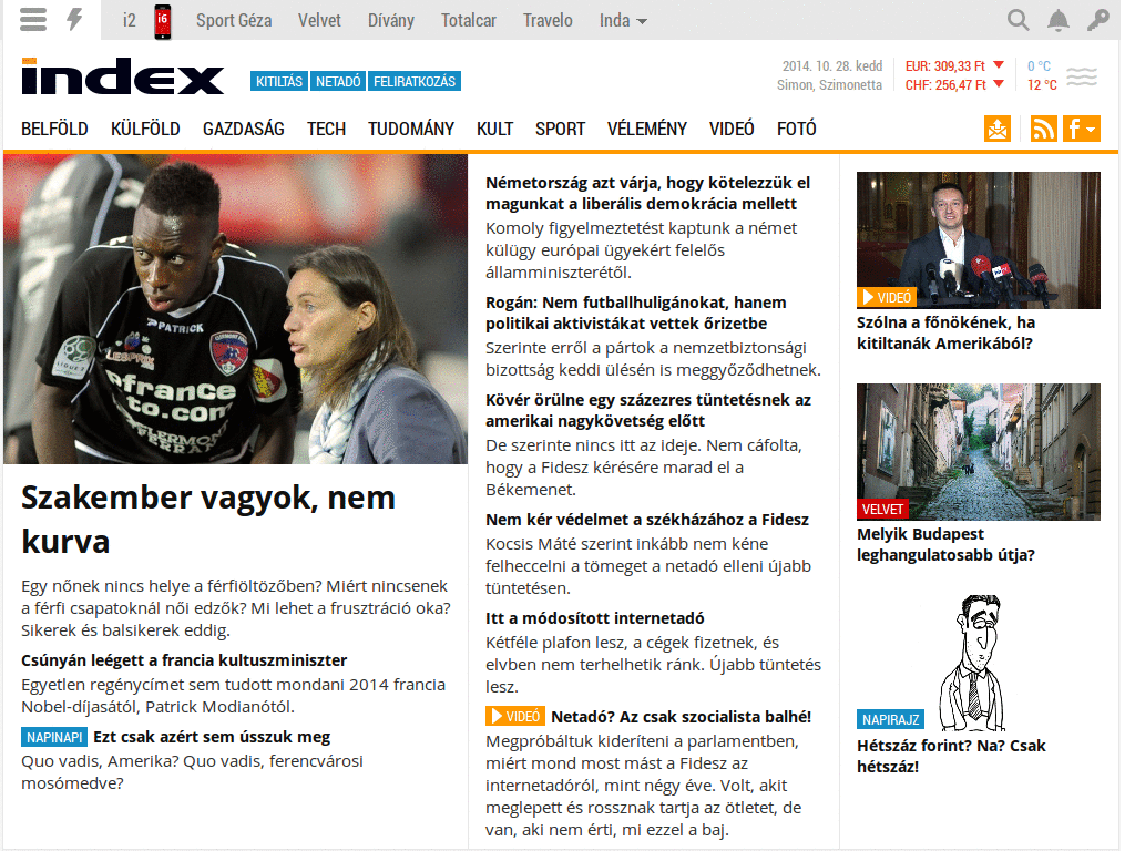 index.hu Middle - No ads