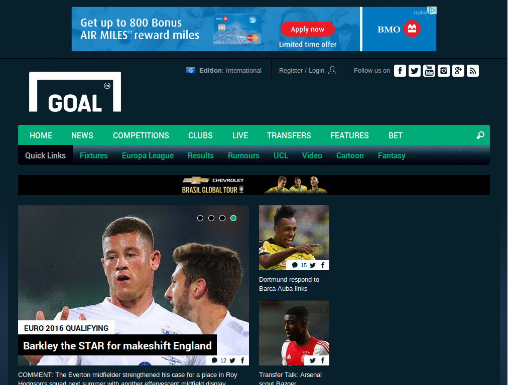 Goal.com Tahoma
