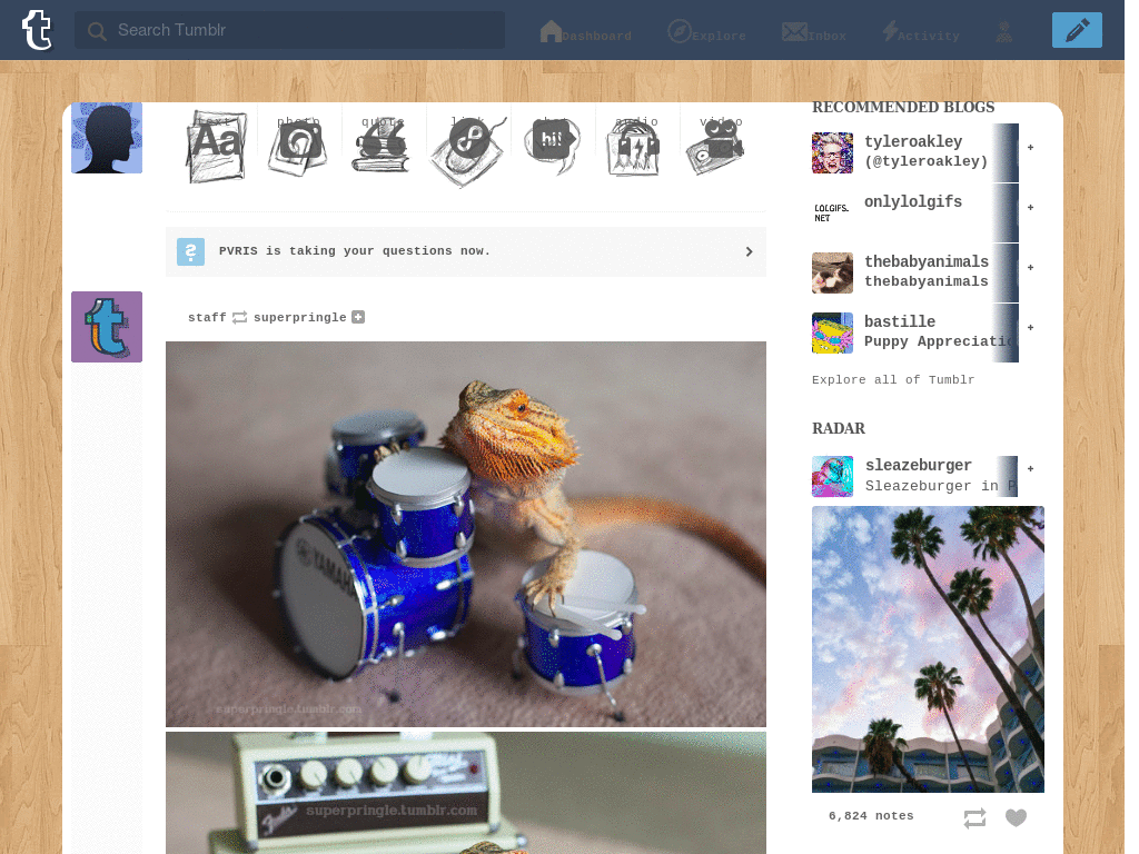 tumbl - lullaby verdana
